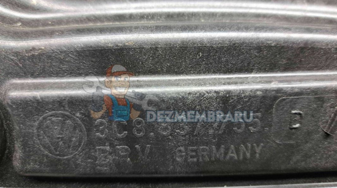 Macara electrica geam stanga fata Volkswagen Passat CC (357) [Fabr 2008-2012] 3C8837755D
