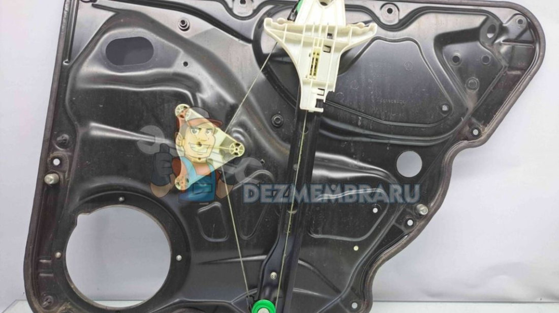 Macara electrica geam stanga spate Volkswagen Passat B6 (3C2) [Fabr 2005-2010] 980861107