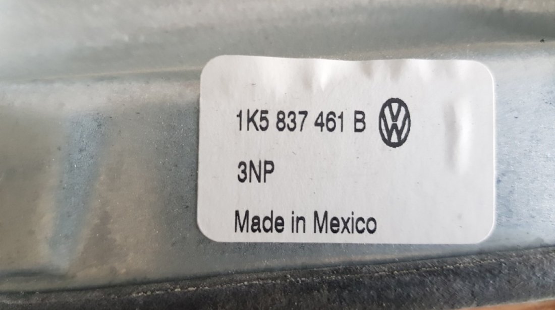 Macara electrica geam usa stanga fata VW Golf 6 variant 1k5837461b