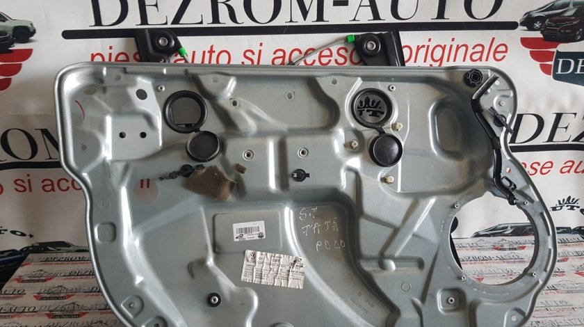 Macara electrica geam usa stanga fata VW Polo 9N