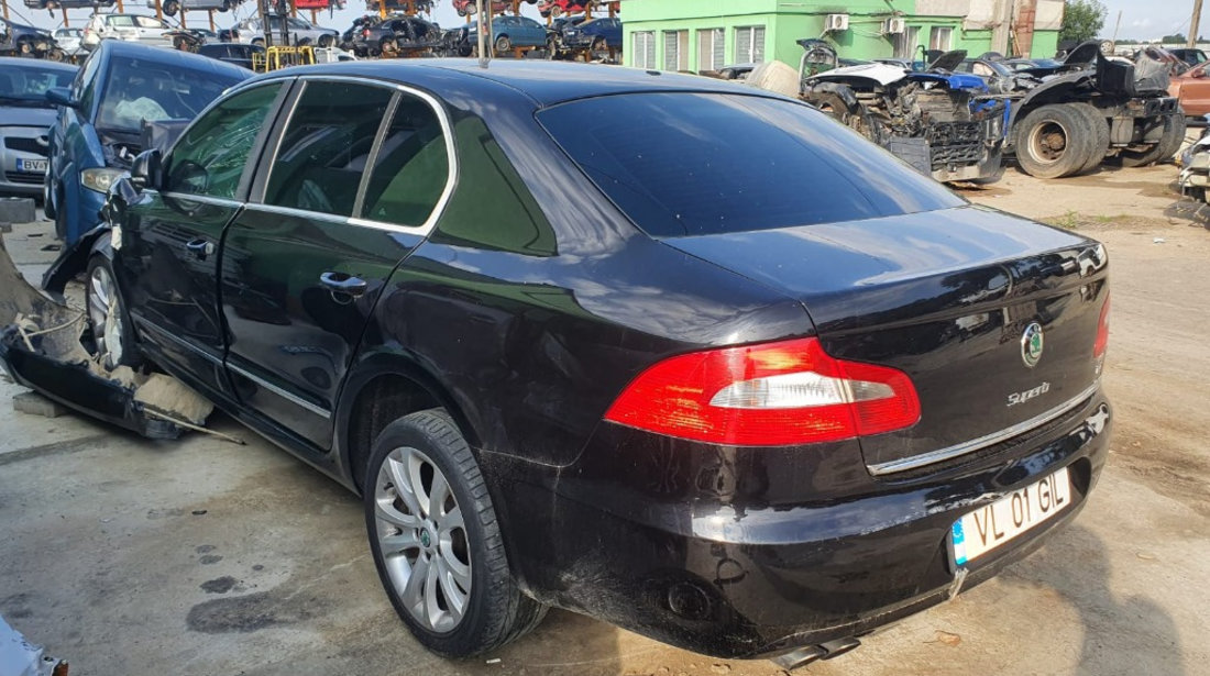 Macara geam dreapta spate Skoda Superb 2 2012 berlina 2.0 tdi