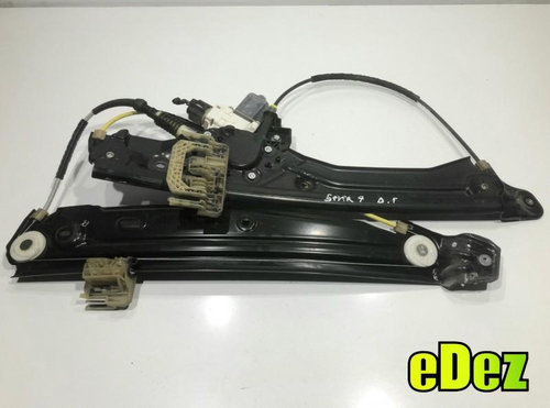 Macara geam electric cu motoras dreapta fata BMW Seria 7 (2008-2015) [F01, F02] 7182106