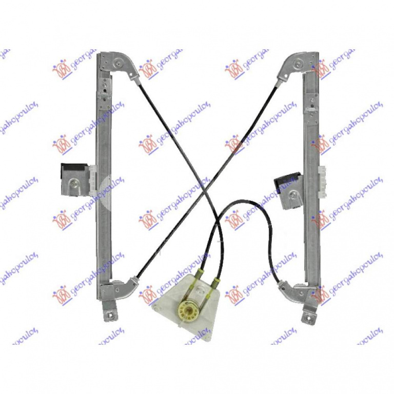 Macara Geam Electrica - Seat Leon 2005 , 1p0837462a