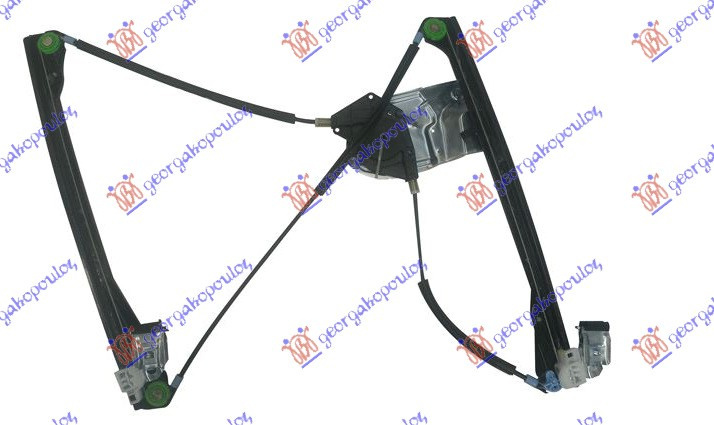 Macara Geam Electrica - Vw Polo 1999 , 6n4837402k