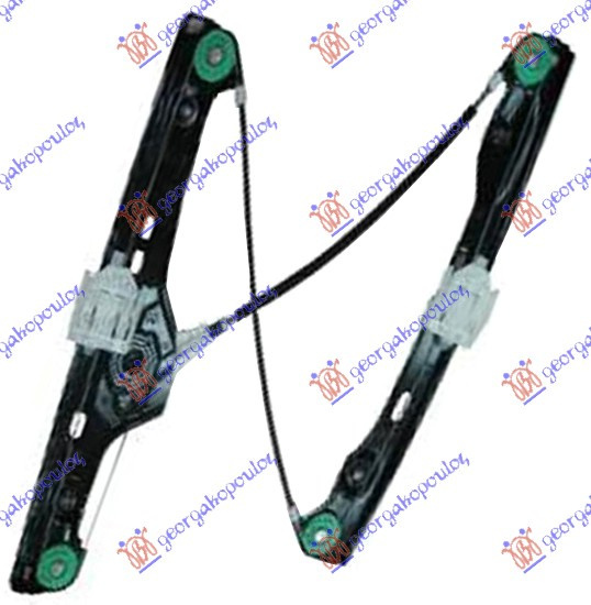 Macara Geam Fata Electrica - Bmw Series 3 (E90/91) Sdn 2005 , 51337140587