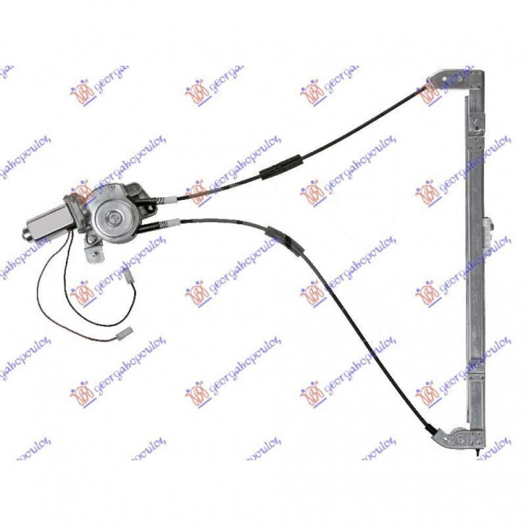 Macara Geam Fata Electrica - Citroen Jumpy 1995 , 9222h3