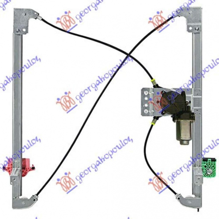 Macara Geam Fata Electrica - Peugeot Expert 2007 , 1499439080