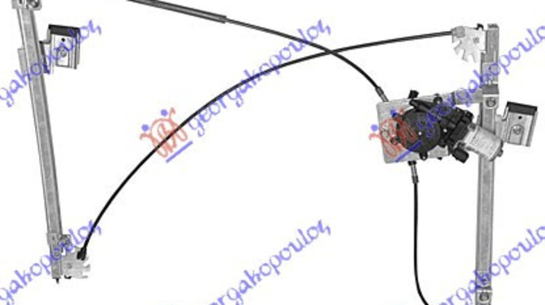 Macara Geam Fata Electrica - Vw Polo 1994 , 6n3837461