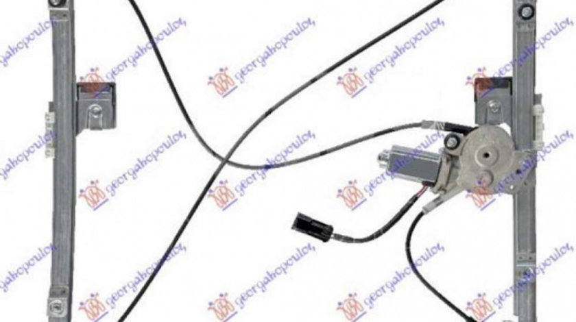 Macara Geam Fata Electrica - Vw Polo Classic 1995 , 6k4837401p