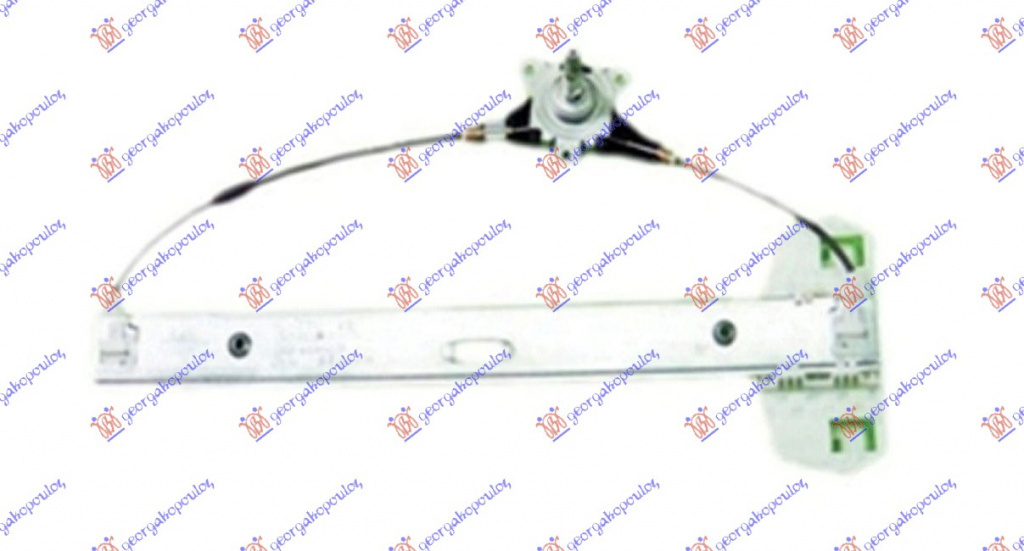 Macara Geam Fata Manuala - Jeep Wrangler 2/ 4usi 2007 , 68018025aa