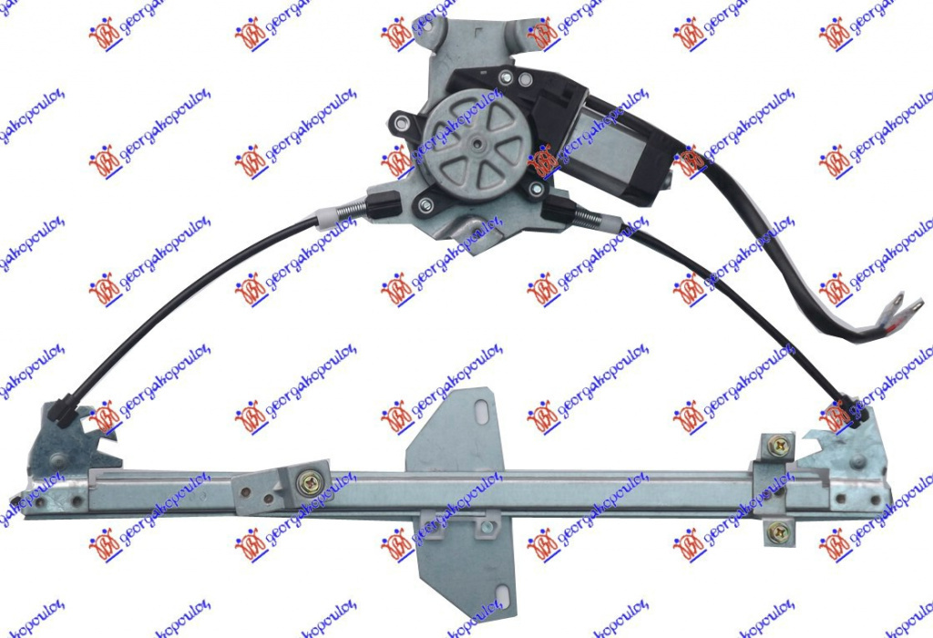 Macara Geam Spate Electrica - Nissan P/U (D40) Navara 2 Usi-4usi 2005 , 82700eb315