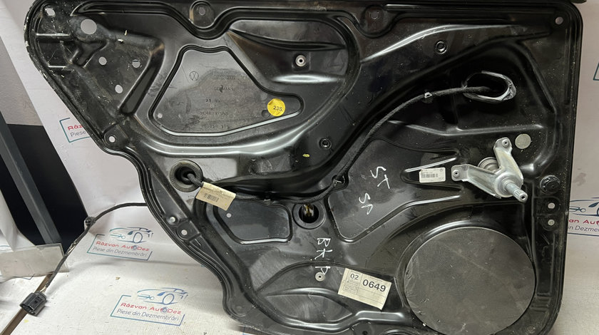 Macara geam stânga spate Volkswagen Passat B6 2006, 3C4839755D