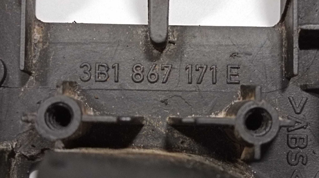 Maner Consola Suport Interior Buton Butoane Geamuri Usa Portiera Stanga Fata Sofer Volkswagen Bora 1998 - 2006 Cod 3B1867171E [M6421]