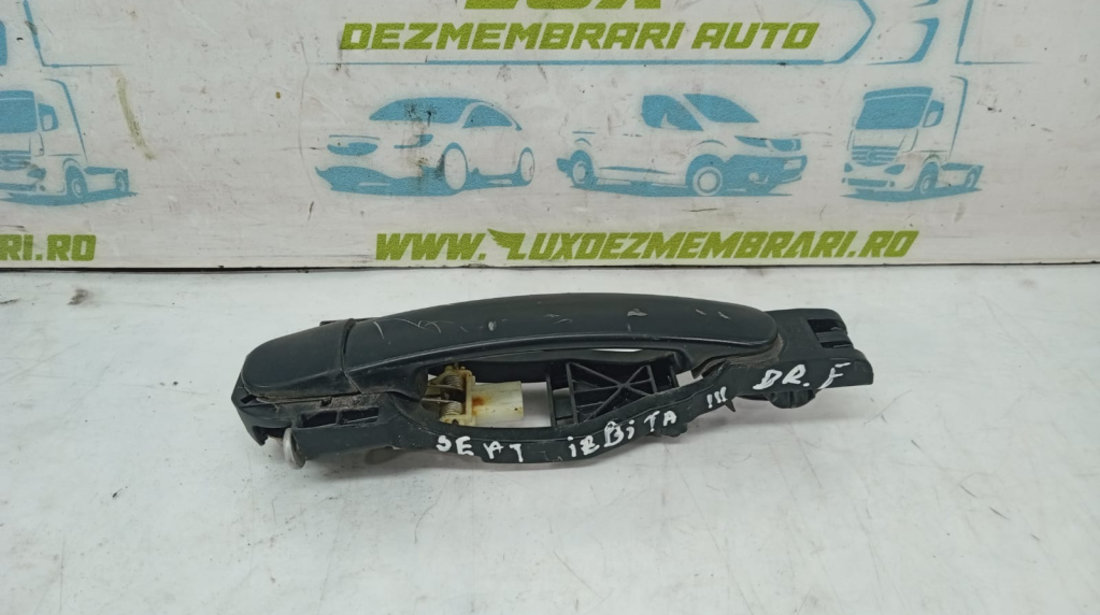 Maner exterior dreapta fata spate 6l0837885886 Seat Ibiza 3 6L [2002 - 2006]