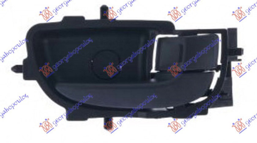 Maner Negru Interior Usa Fata/Spate Dreapta Citroen C1 2014-2015-2016-2017-2018-2019-2020-2021