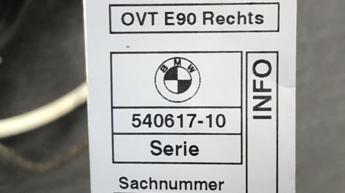Maner usa dreapta spate BMW 320d E90 E91 Facelift Automat 184cp sedan 2012 (cod intern: 211305)
