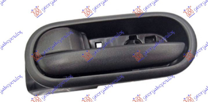 Maner Usa Fata/Spate Interior Negru Stanga Mazda 2 2007 2008 2009 2010 2011 2012 2013 2014