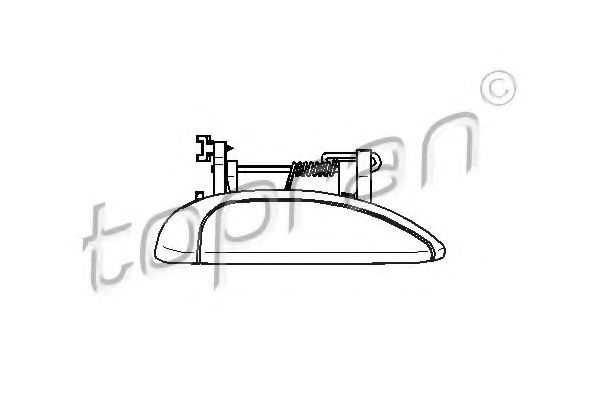 Maner usa RENAULT SCENIC I (JA0/1) (1999 - 2003) TOPRAN 700 559 piesa NOUA