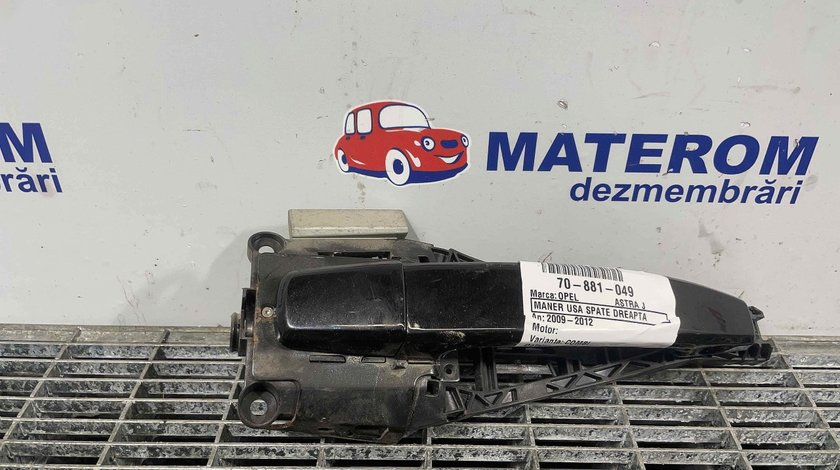 MANER USA SPATE DREAPTA OPEL ASTRA J ASTRA J - (2009 2012)