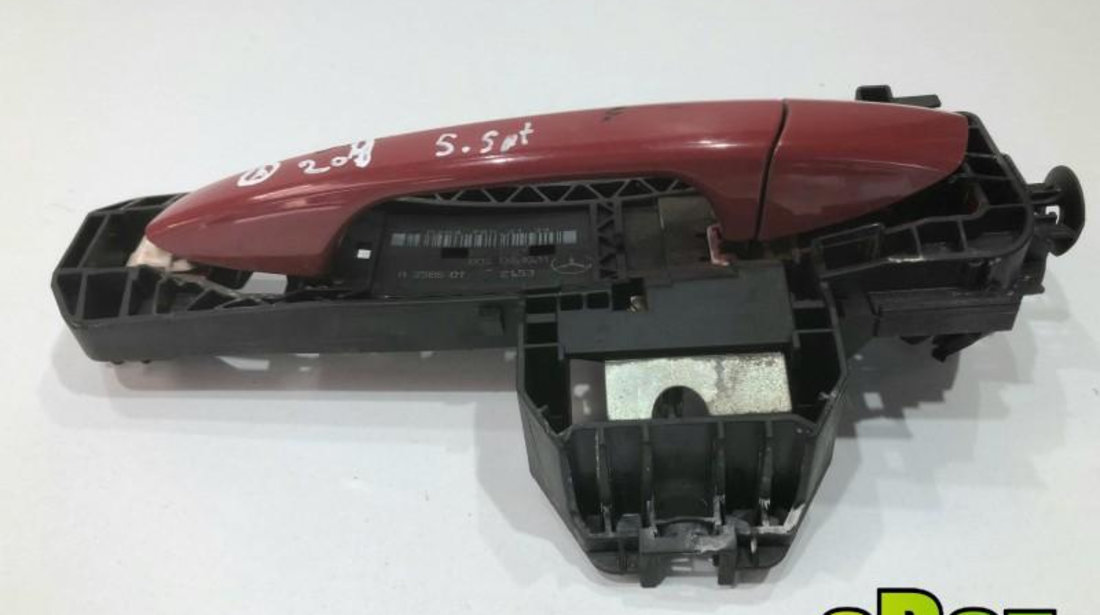 Maner usa stanga spate culoare rosu cod:590 Mercedes E-Class (2009->) [W212] a2047602134