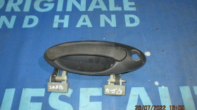 Manere portiere (exterior) Saab 9-5; 5510086 // 5510078 (fata, volan dreapta)
