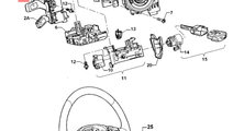 Maneta semnalizare 1K0953513E Vw Golf 5 combi TDI ...