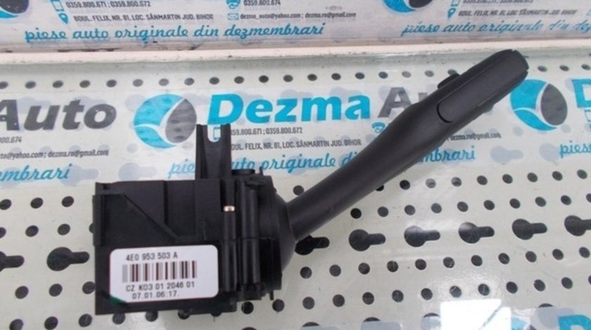 Maneta stergator Audi A4, cod 4E0953503A