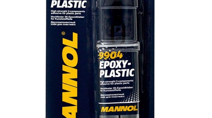 Mannol Epoxy-Plastic Adeziv Pentru Componente Din Plastic 30G 9904