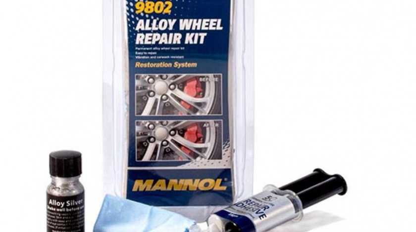Mannol Kit Reparatie Jante De Aliaj 9802