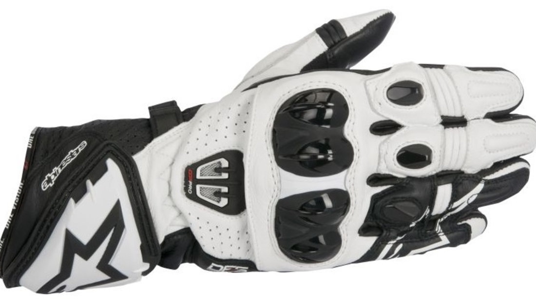 Manusi Moto Barbati Alpinestar GP Pro R2 Gloves Negru / Alb Marimea M 355671712M