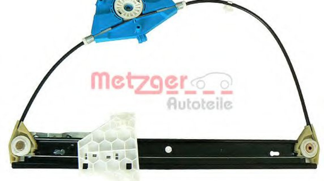 Mecanism actionare geam AUDI A4 (8E2, B6) (2000 - 2004) METZGER 2160186 piesa NOUA