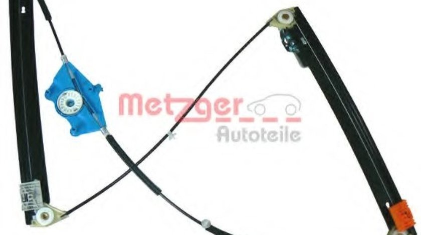 Mecanism actionare geam AUDI A4 (8E2, B6) (2000 - 2004) METZGER 2160055 piesa NOUA