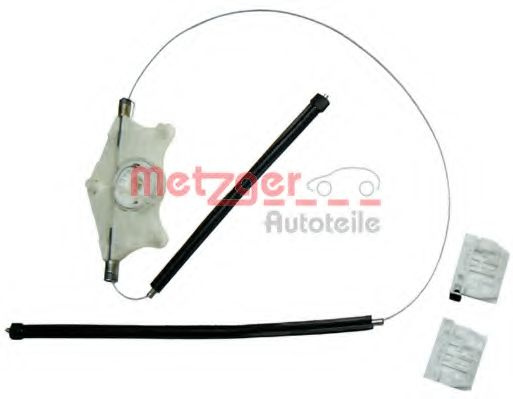 Mecanism actionare geam VW TOURAN (1T1, 1T2) (2003 - 2010) METZGER 2160074 piesa NOUA