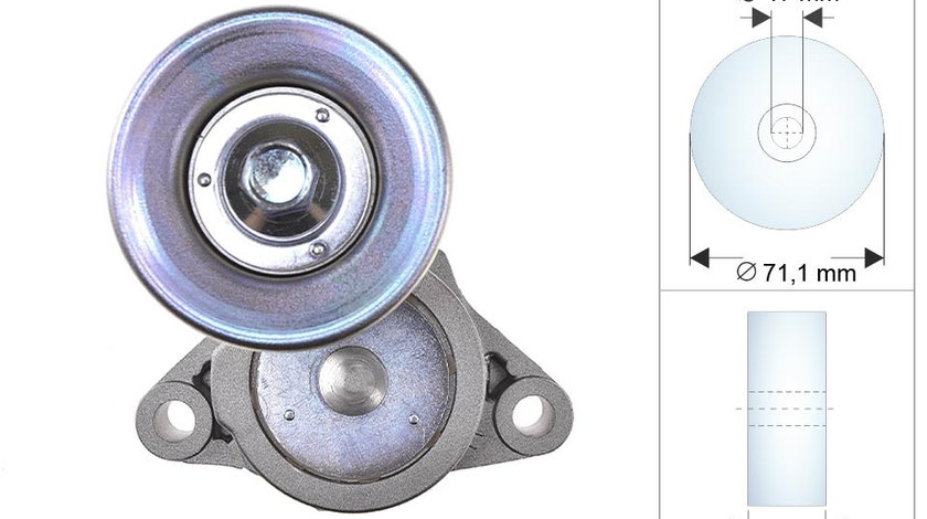 MECANISM TENSIONARE CUREA DISTRIBUTI, MAZDA 6 RFT 2.0CITD 16V 2002-2013, MPV 2.0CITD 16V,MAZDA 3 2.0CITD, MAZDA 5 2.0CITD