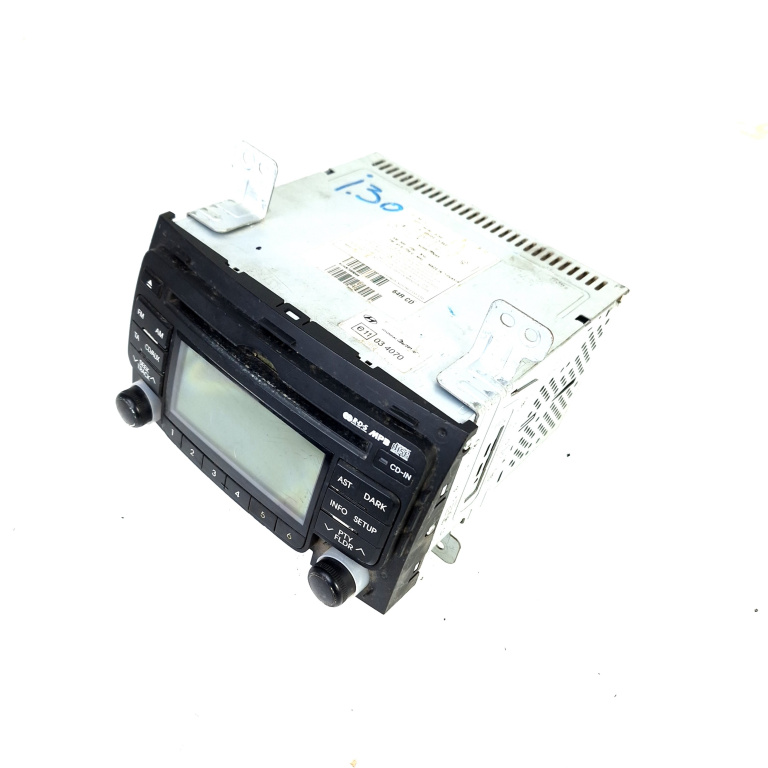 Media Player / Radio / Unitate CD / Casetofon CD Player,Radio Hyundai I30 (FD) 2007 - 2012 961602L200, 96160-2L200