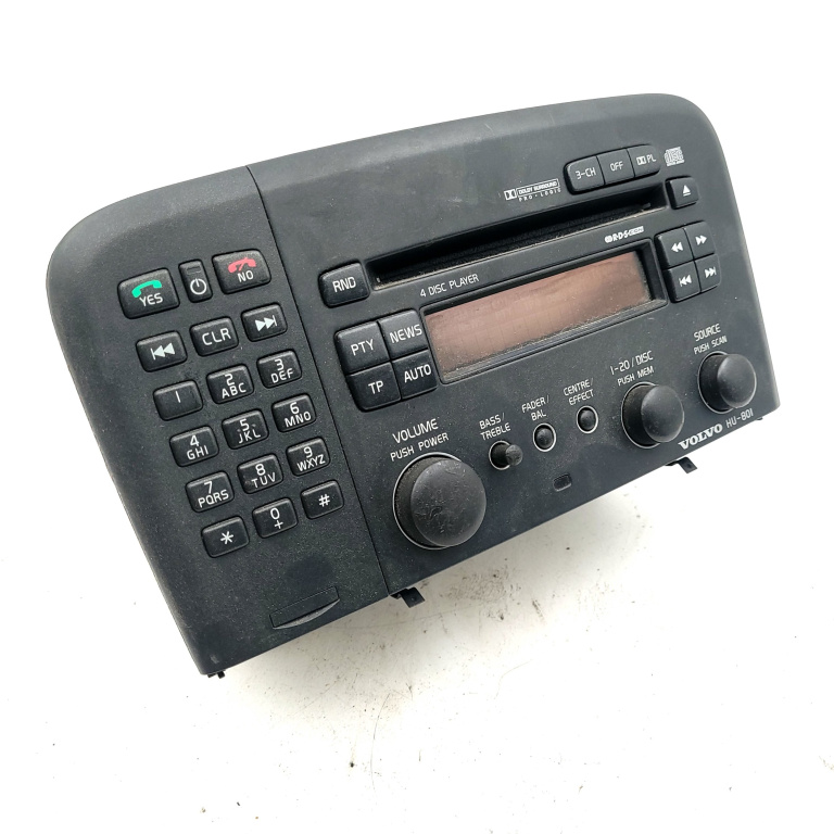 Media Player / Radio / Unitate CD / Casetofon CD Player,Functii Telefonie,Radio Volvo S80 1 (TS, XY) 1998 - 2006 Motorina 30657803, 306576351, 30657635-1, 34W409C, 2204194K, 220 4194 K, 82603W42, 826 03W42, 419403420202, 149960310, 14996 0310