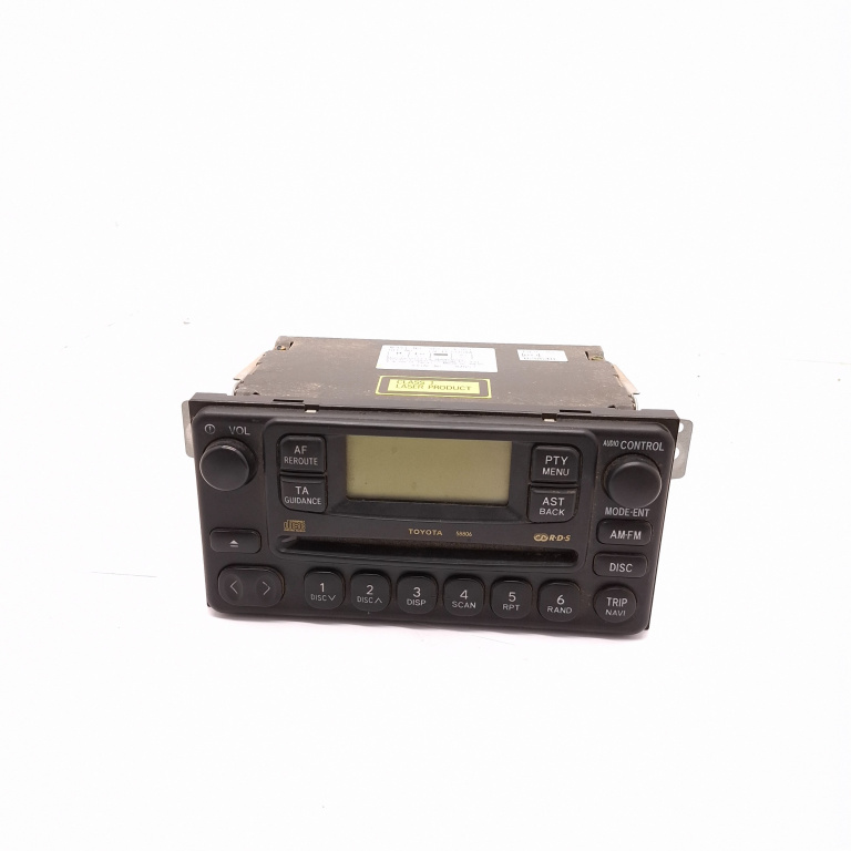 Media Player / Radio / Unitate CD / Casetofon CD Player,Radio Toyota RAV 4 Mk 2 2000 - 2005 Benzina 8612042061, CQTT3070AA, 58805, 86120-42061, CQ-TT3070AA, E13020640, FAO31731, YEFM01663, 87052, FAO853S