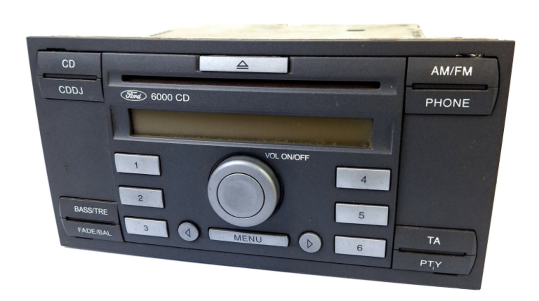 Media Player / Radio / Unitate CD / Casetofon CD Player,Functii Telefonie,Radio Ford C-MAX 1 2003 - 2010 Motorina 4M5T18C815AD, 4M5T-18C815-AD, E1110R021645, E11 10 R-02 1645, E11021645, M188953