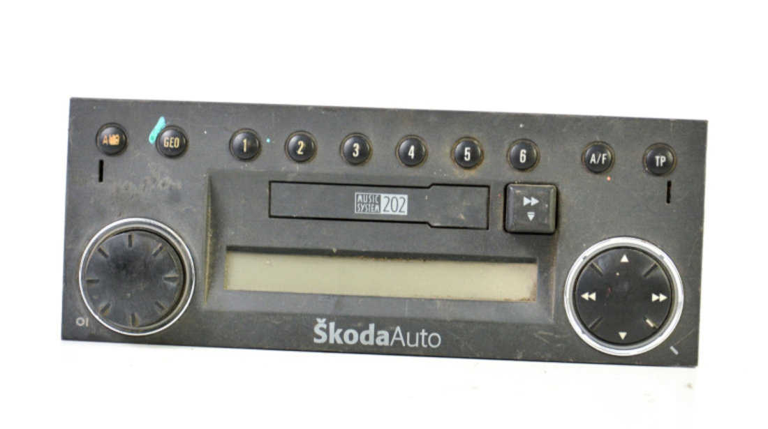 Media Player / Unitate CD / Casetofon Caseta Skoda FABIA 1 1999 - 2008  6Y0035152A, 6Y0 035 152 A, 6Y0 035 152, 6Y0035152 #88338059