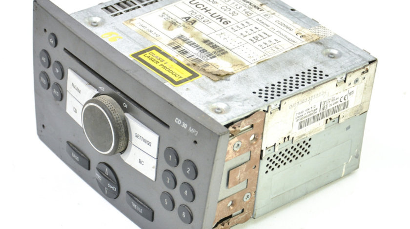 Media Player / Unitate CD / Casetofon Opel VECTRA C 2002 - 2009 13113145, 13 113 145, 453116246, 7643104310, 7 643 104 310