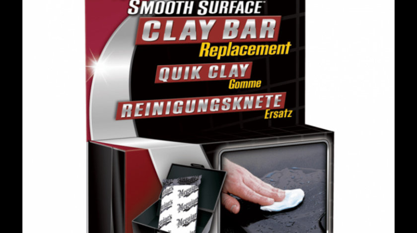 Meguiar's Argila Decontaminare Smoot Surface Clay Bar Quik Clay Reinigungsknete 50G G1001EU