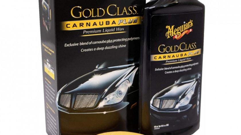 Meguiar's Ceara Lichida Gold Class Liquid Car Wax Carnauba Plus 473ML G7016