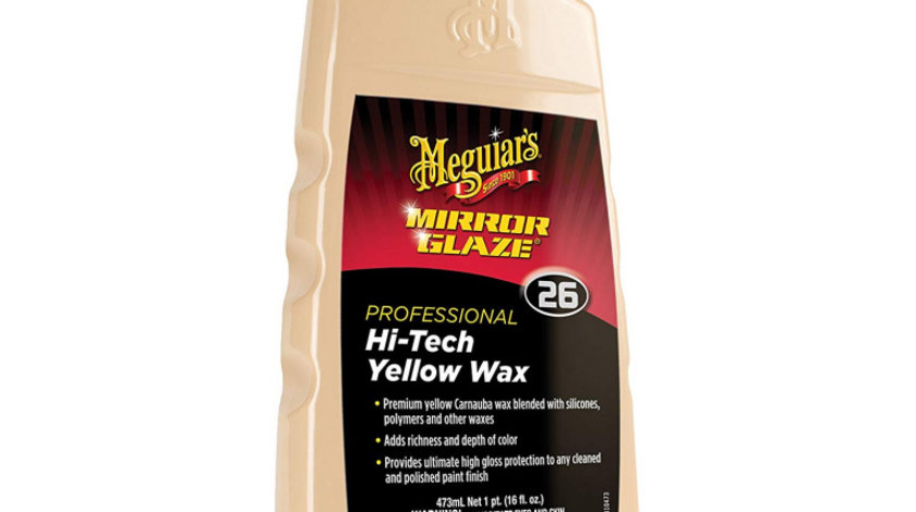 Meguiar's Ceara Protectie Hi-Tech Professional Hi-Tech Yellow Wax 473ML M2616