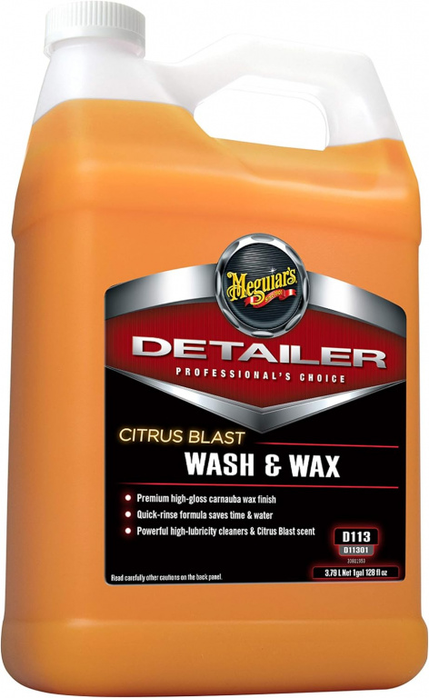 Meguiar's Detailer Citrus Balast Wash and Wax Sampon Auto Cu Ceara Protectie 3.79L D11301