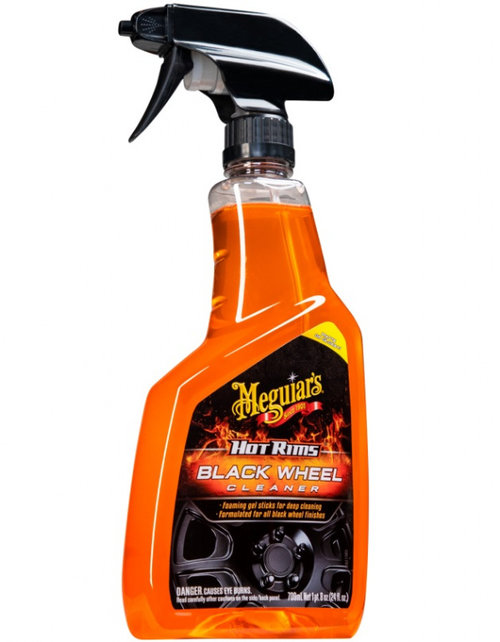 Meguiar's Hot Rims Black Wheel Cleaner Best Cleaner For Matte Black Wheels Solutie Curatat Jante Neg...