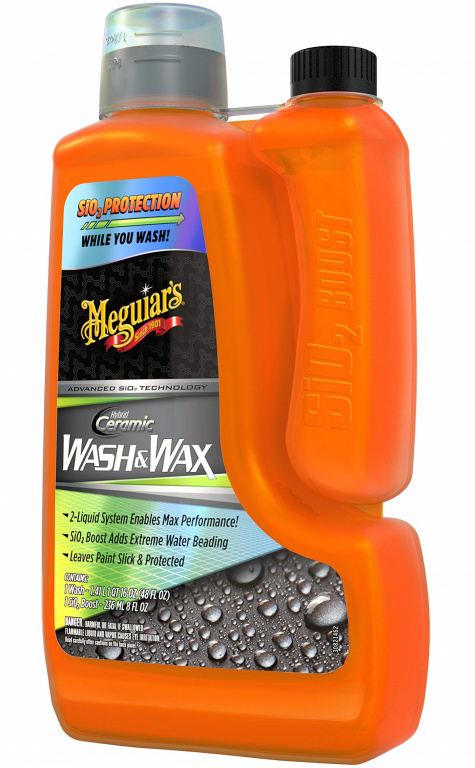 Meguiar's Hybrid Ceramic Wash &amp; Wax Sampon Auto Cu Ceara 1.66L G210256