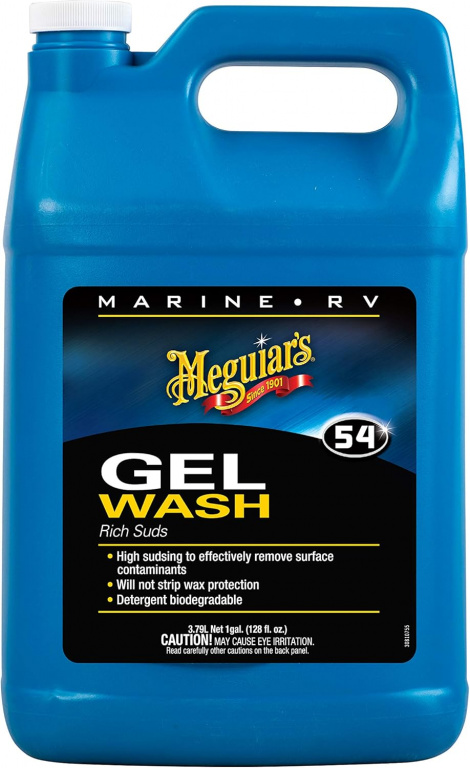 Meguiar's Marine RV Gel Wash Rich Suds Solutie Curatare Barci 3.78L M5401