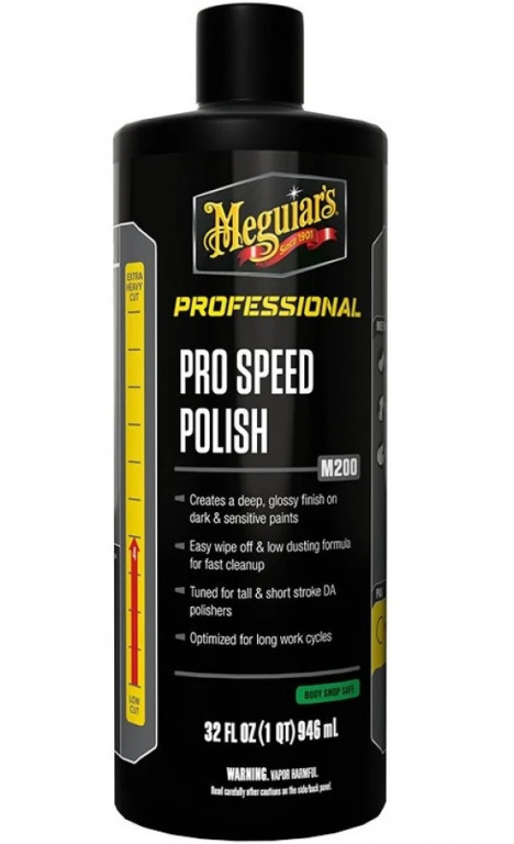 Meguiar's Professional Pro Speed ​​Polish M200 Pasta Polish Fin 946ML M20032