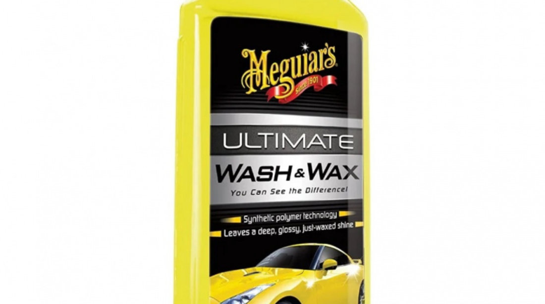 Meguiar's Ultimate Wash &amp; Wax Sampon Auto Cu Ceara 473ML G17716EUMG