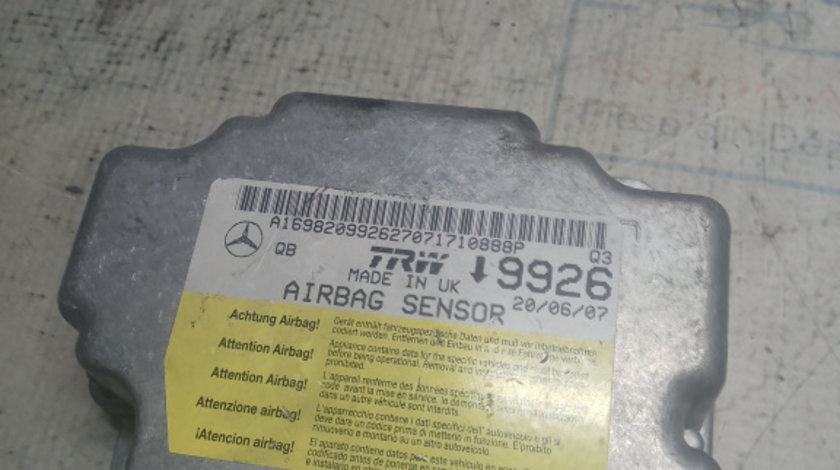 Modul airbag Mercedes-Benz A Class 2008, A1698209926